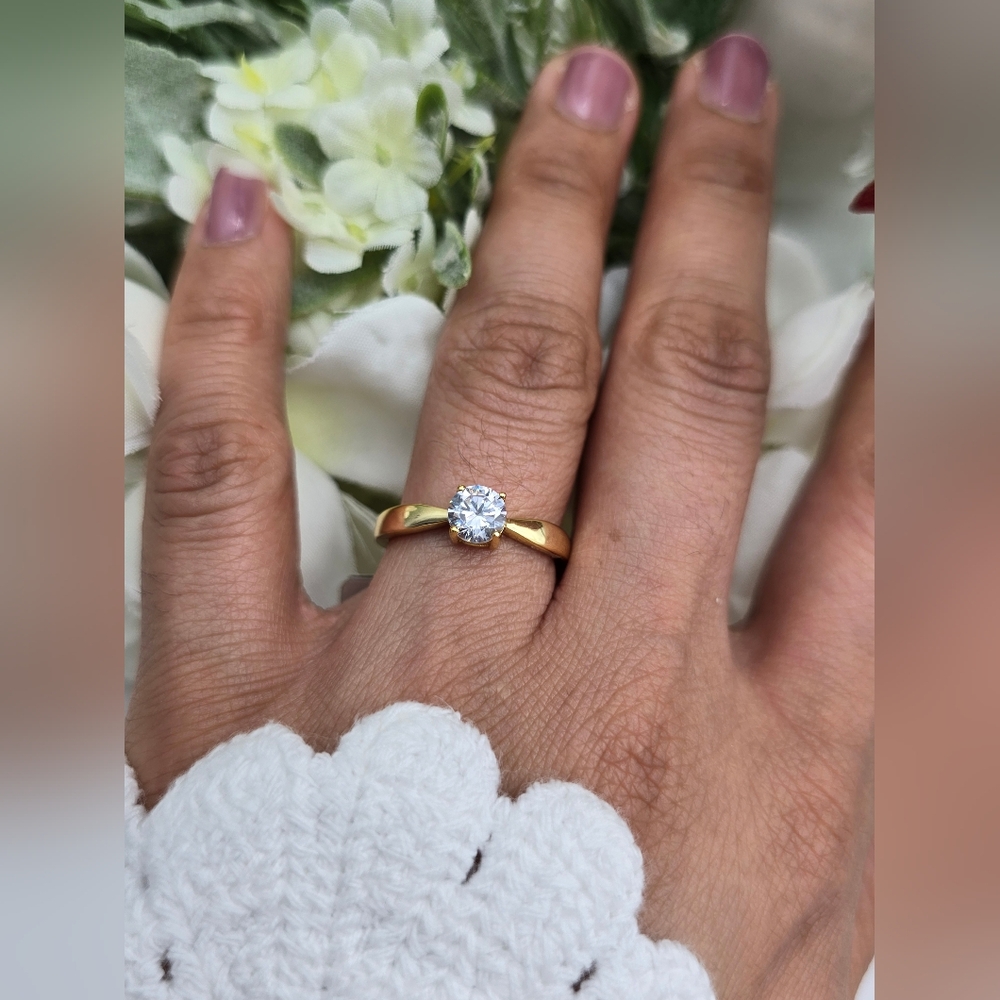 🥰 CATHEDRAL ENGAGEMENT RING - Picture 5 of 9